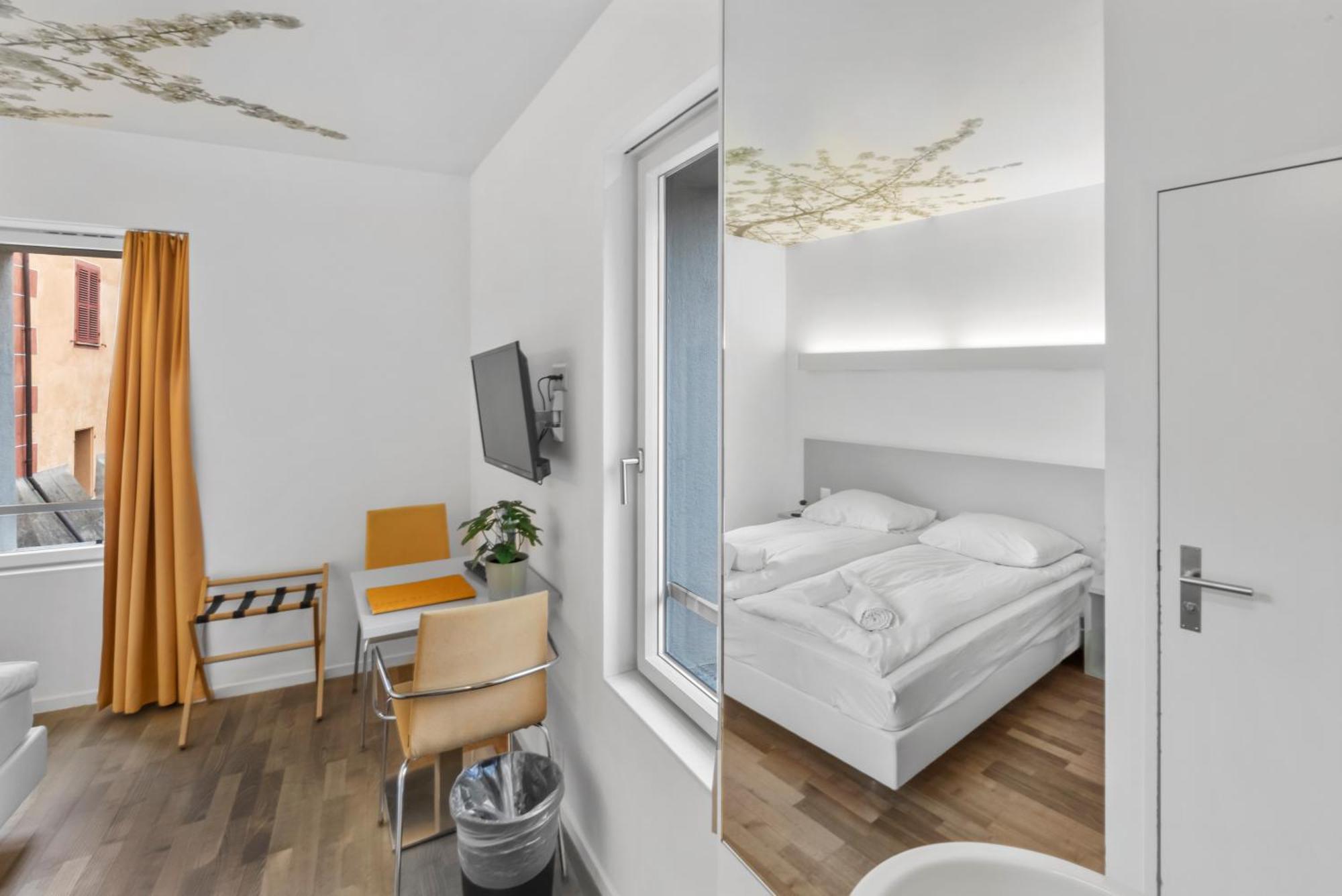 Hotel De La Poste Сиере Екстериор снимка